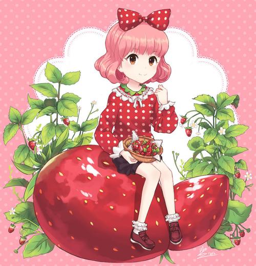 草莓头像闺蜜