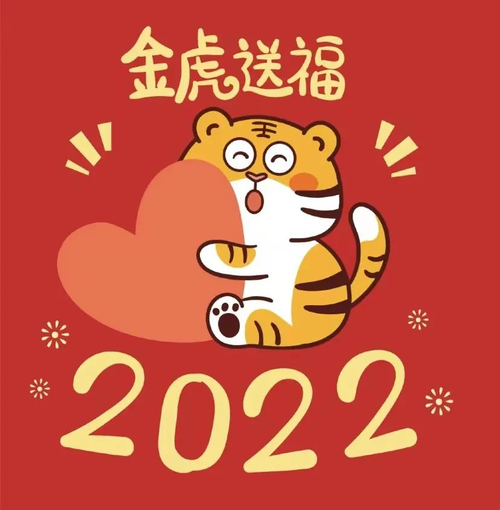 2022新年祝福头像模板