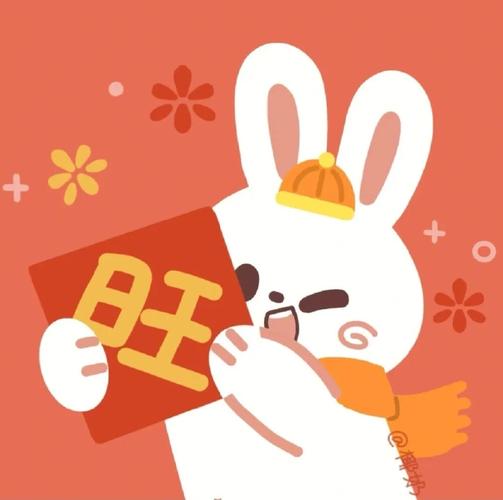 春节兔年卡通头像