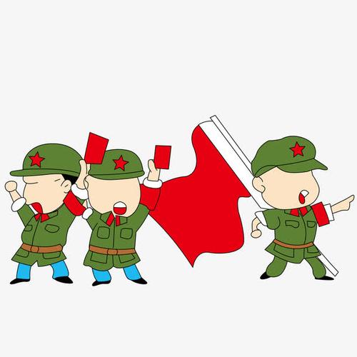 中国抗战动画人物头像