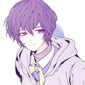 动漫紫色男生头像帅气高冷