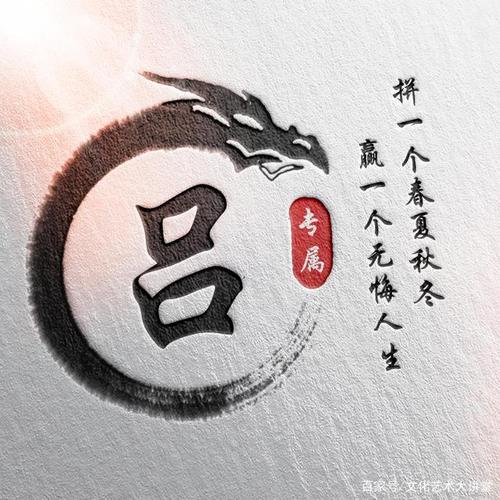 吕姓氏logo头像