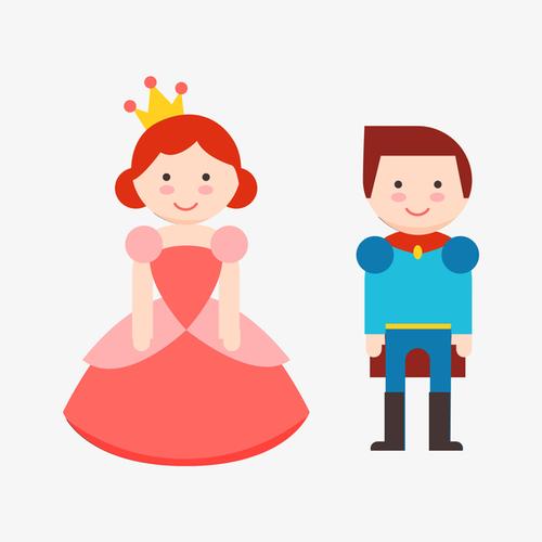 动画公主和王子头像