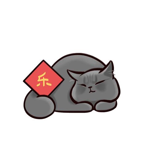 春节 猫头像