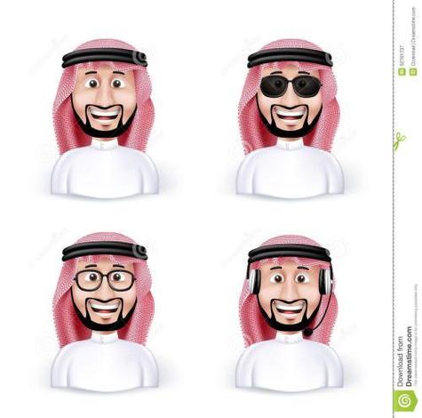 沙特王子图片卡通动漫头像