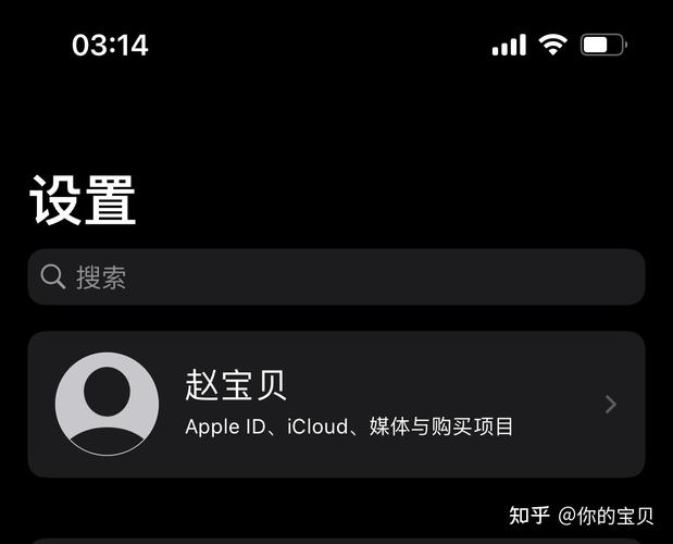 iphone设置中apple id不显示头像