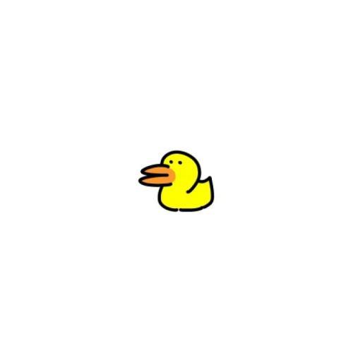 黄小鸭头像卡通
