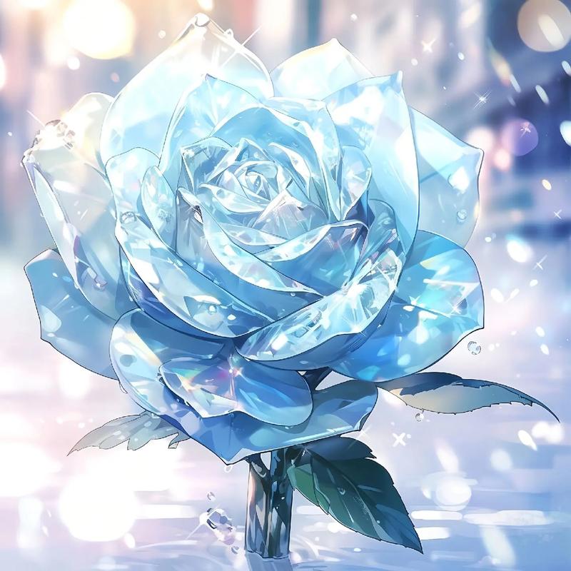 微信蓝玫瑰的头像