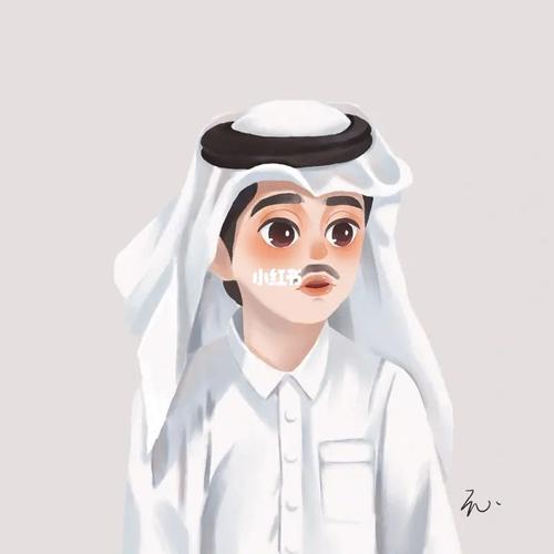 卡塔尔王子头像图片动漫