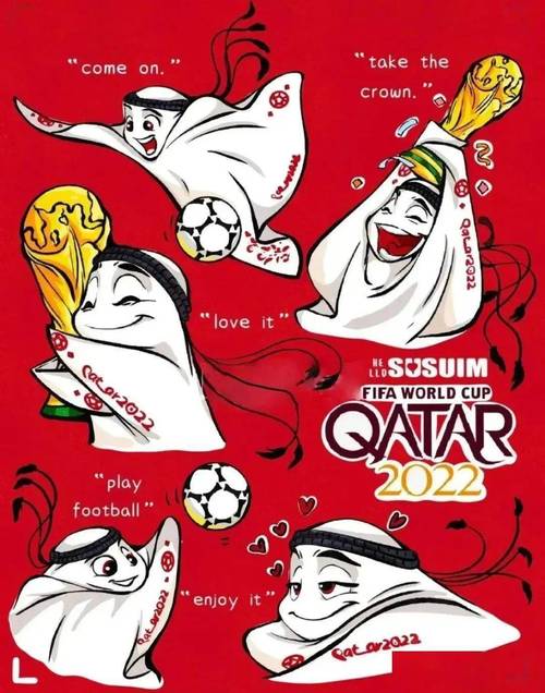 2022年卡塔尔世界杯头像动漫