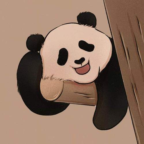 熊猫头像可爱清晰动漫