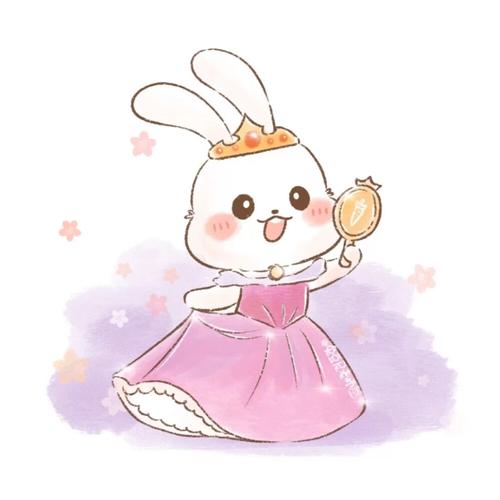 可爱女生小兔卡通头像