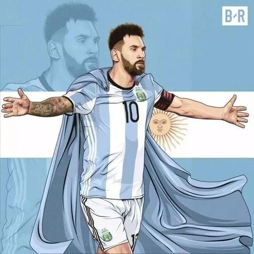 世界杯头像男阿根廷梅西