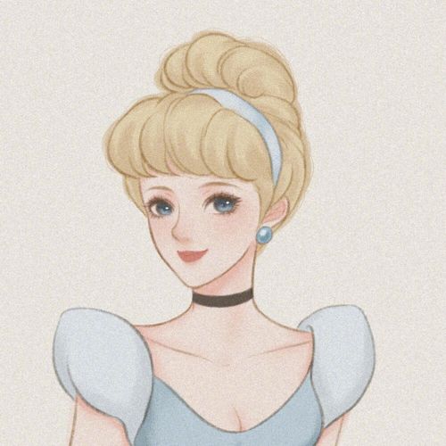 迪士尼公主的可爱头像 图文