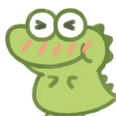 最近火的青蛙头像卡通可爱