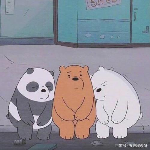 三人闺蜜头像三只熊