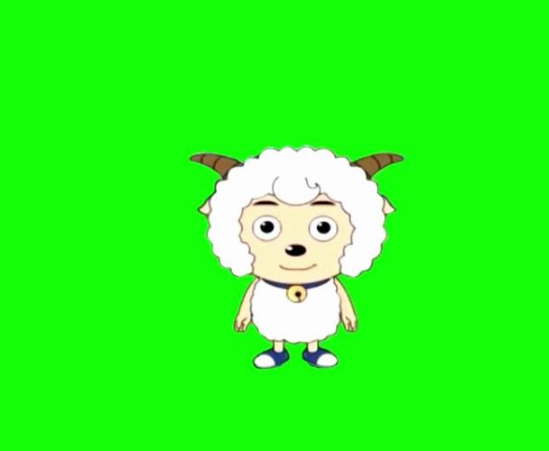 喜羊羊系列头像绿色