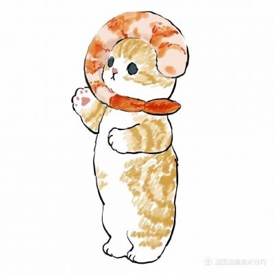 可爱小猫动漫卡通头像 图文