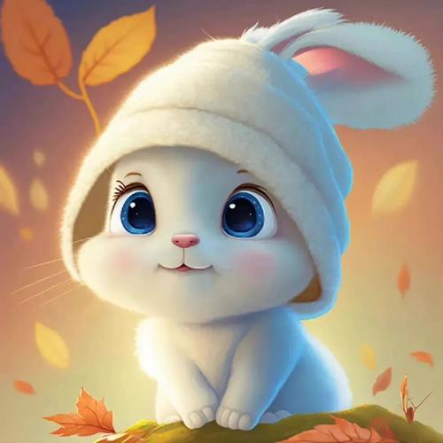 动漫小白兔图片头像可爱