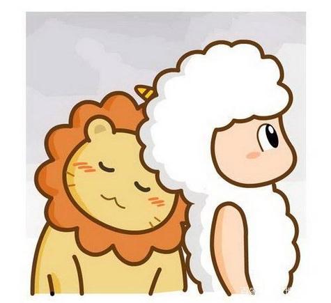 动漫情侣头像白羊座和狮子座