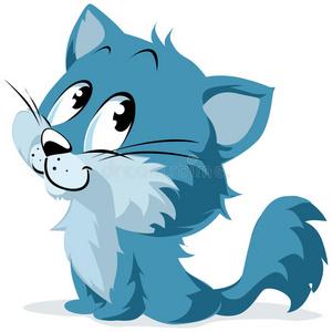 英短蓝猫头像可爱卡通