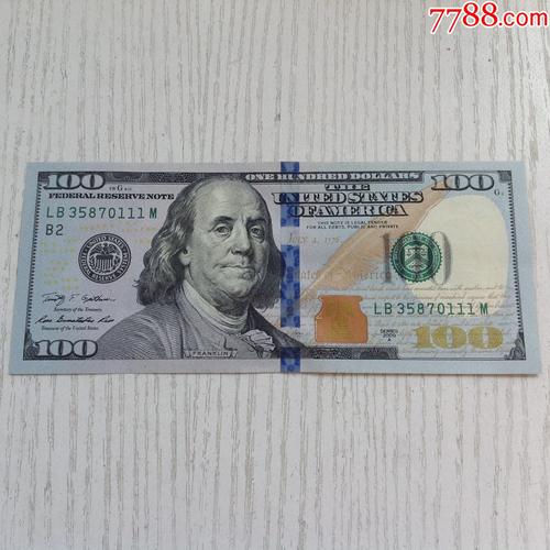 美金百元钞票上是谁的头像