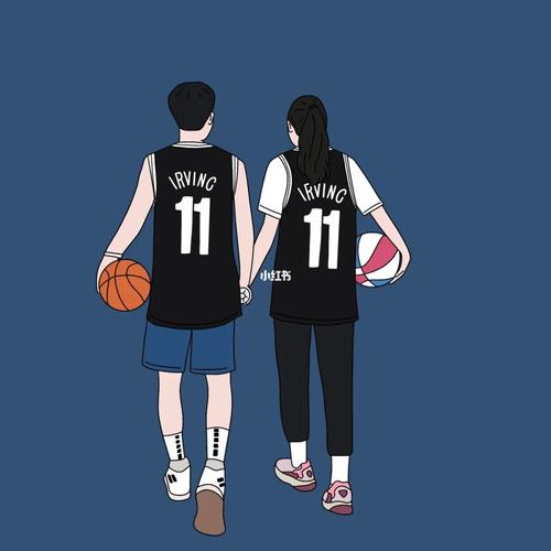 情侣头像篮球漫画