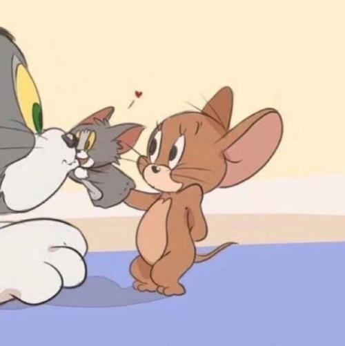 猫和老鼠的情侣头像卡通