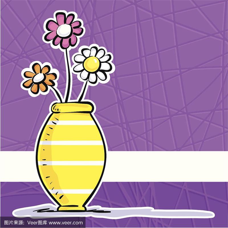 微信紫色花瓶头像