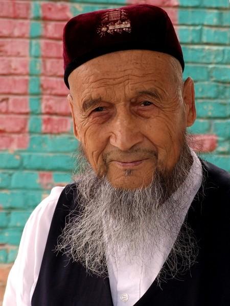 维吾尔族头像照片男人