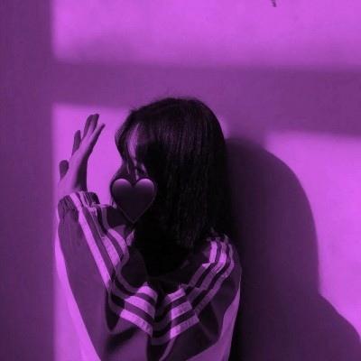 紫色拽头像