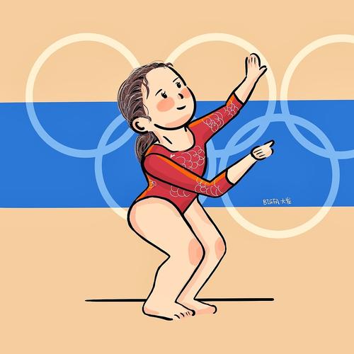 奥运会头像少女