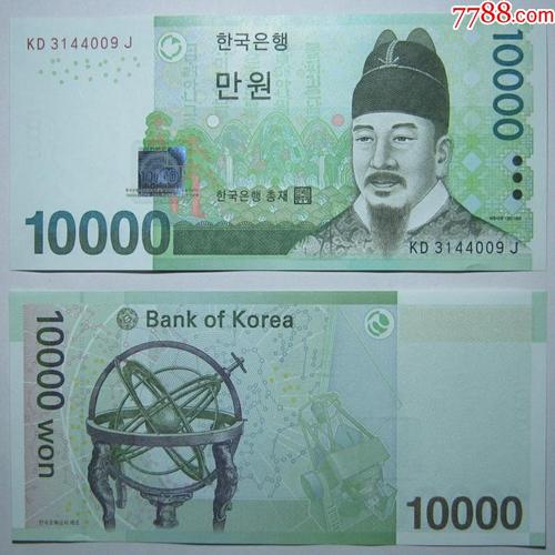 1万元韩币头像