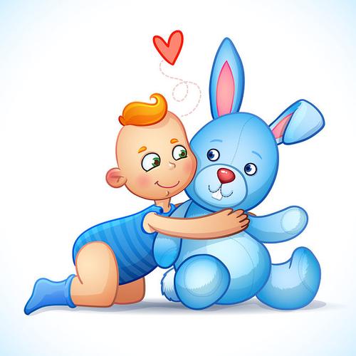 情侣头像一个男的抱着兔子