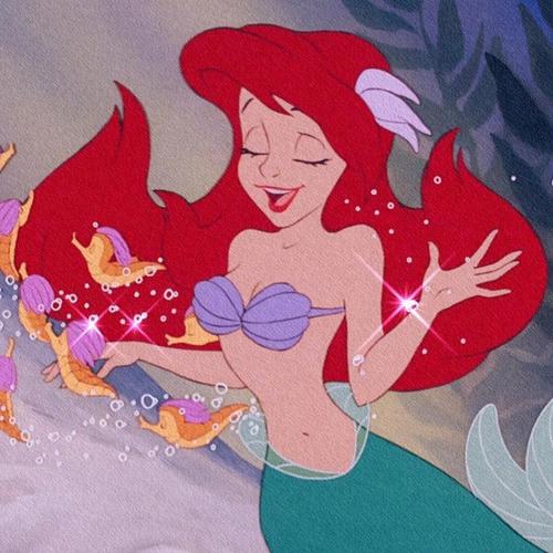 迪士尼公主美人鱼系列头像 图文