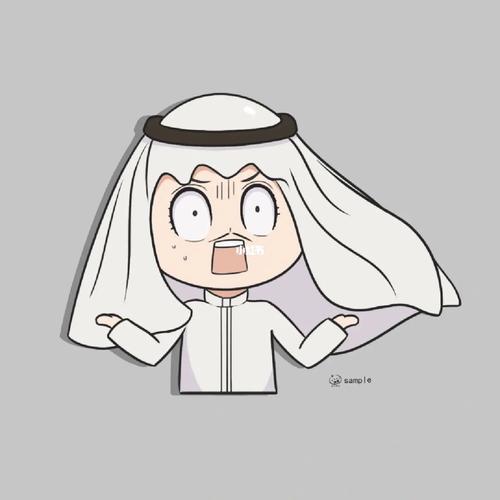 沙特王子图片卡通动漫头像