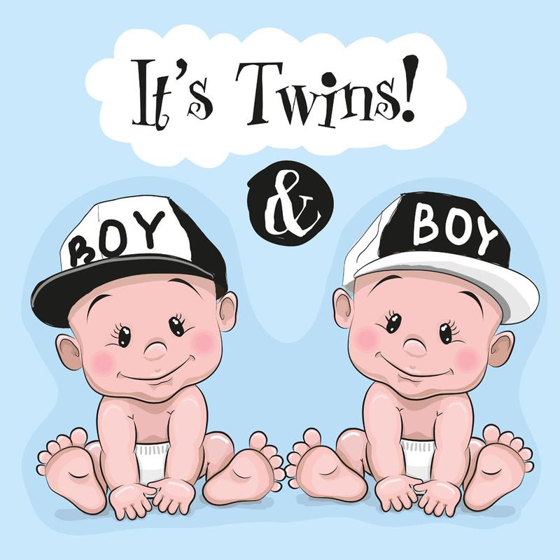 双胞胎头像儿子和爸爸