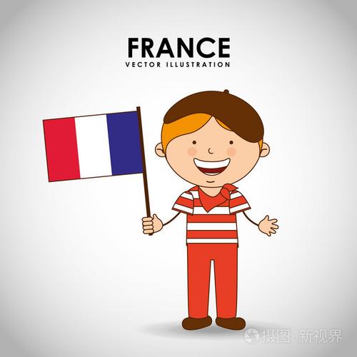 法国女孩卡通头像