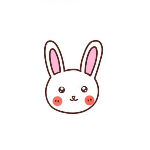 漫画可爱小兔子头像
