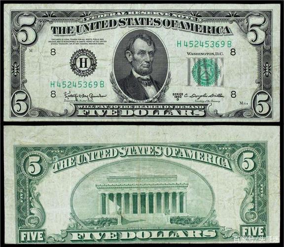 美元纸币上的头像是华盛顿吗