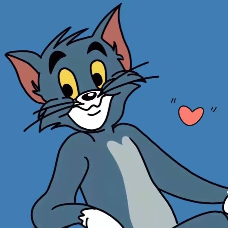 可爱的汤姆猫情侣头像