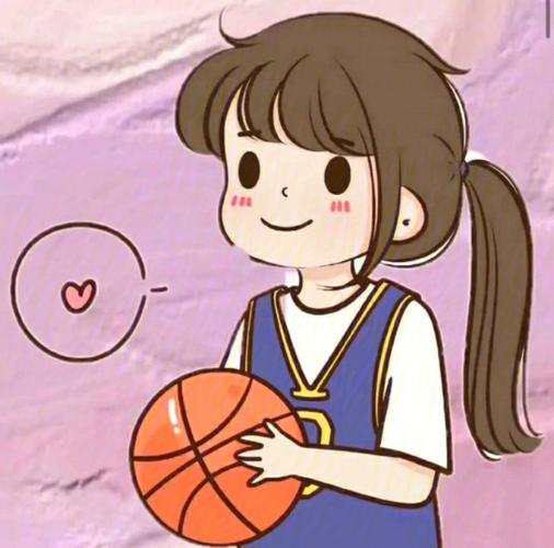 情侣头像动漫关于篮球的图片