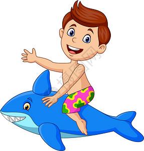 网红小鲨鱼男孩头像高清