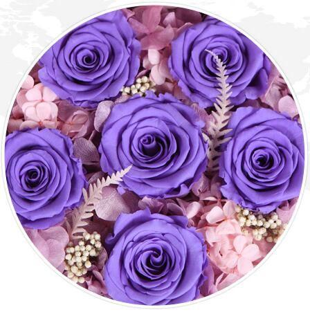 紫色花头像图片