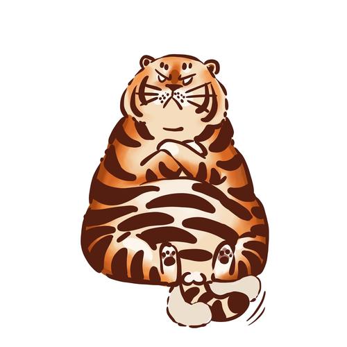 老虎的表情头像