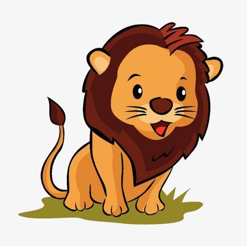 可爱q版狮子头像
