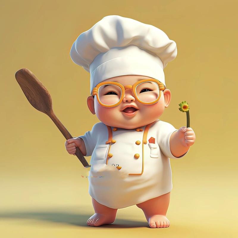 动画厨师头像