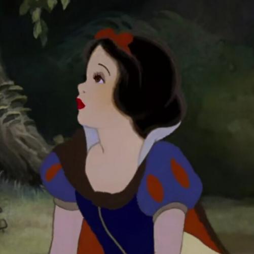 迪士尼公主白雪公主头像自截