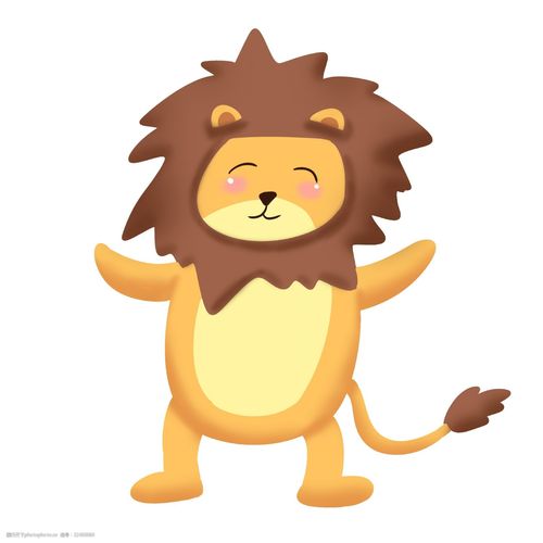 可爱小狮子头像q版