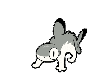 猫咪吐舌头头像可爱灰色猫
